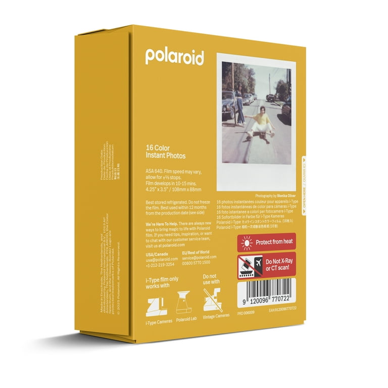 Film Polaroid 125i – 2 Packs – Couleur – Date D'Expiration 11/06 – Argentique