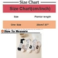 thumbnail image 3 of Tiqkatyck Fuzzy Socks Clearance Christmas Socks for Adults Women's Striped Letter Carpet Plus Velvet Socks Winter Thickened Floor Sleeping Plush Socks Coral Velvet Socks Womens Socks Beige, 3 of 3