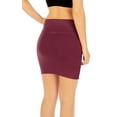 thumbnail image 3 of Vivian's Fashions Skirt - Cotton Mini Skirt (Junior and Junior Plus Sizes), 3 of 3