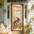 thumbnail image 5 of EWASWON Easter Door Banner 35x71 Inch - Colorful Reusable Polyester Door Hanger & Wall Decor for Easter Party, Spring Front Door Decoration, 5 of 6