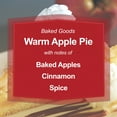 thumbnail image 6 of Mainstays Warm Apple Pie Scented Frosted Glass Single-Wick Jar Candle, 19.25-ounce, 6 of 7