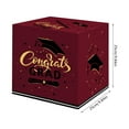thumbnail image 3 of Writing Utensil Cup, Tyeign Gatherfun Party Decorations Card Box for Graduation Party Gift Decor Party Supplies Maroon Writing Utensil Box Writing Utensils High School Gold, 3 of 6