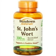 Sundown Naturals Standardized St. John's Wort Supports, 150 ct, 6-Pack