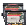 thumbnail image 5 of FORMRS 2 Pack Pencil Pouch for 3 Ring Binder with Clear Window Zipper Case, Red UFO, 5 of 6