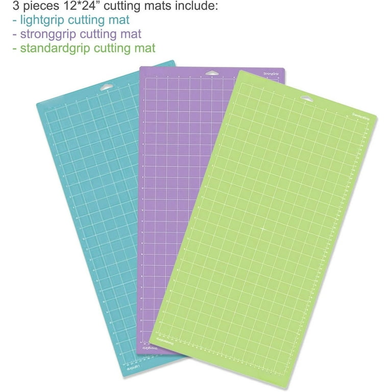 Fabric Grid Mat Cricut Cutting Mat 12X24-Light Grip, 2003601