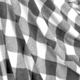 thumbnail image 3 of Buffalo Plaid Sherpa Blanket Throw Twin | Fuzzy White Light Gray Checkered Flannel Fleece Blanket for Couch Bed | Fluffy Warm Soft Plush Microfiber Blanket | 60x80, 3 of 7