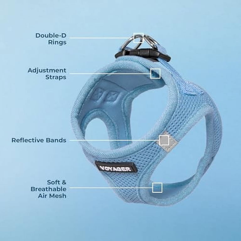 Voyager Step-in Air Pet Harness, Baby Blue XS photo 5