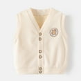 thumbnail image 6 of KYAIGUO Kids Toddler Boys Cartoon Cotton Vest Coat Baby Spring Fall Sleeveless Vest Outwears Jacket 2-10T, 6 of 11