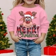 thumbnail image 2 of BOOMNY Christmas Infants Baby Boys Sweatshirts Xmas Deer Embroidery Sweatshirt For Boys Long Sleeve Warm Fall Winter Pullover Tops, 2 of 5