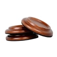 thumbnail image 5 of colcolo 3 Pieces Piano Caster Cups Multifunction Upright Piano Wheel Floor Protector brown, 5 of 8