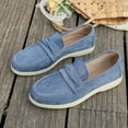 thumbnail image 6 of Casual Slip On Loafers for Women Smart Casual Look Women's Casual On Loafers Comfortable Flat Shoes Soft Suede Breathable Everyday Walking Sneakers For Women, 6 of 9