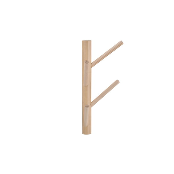 Perchero de pared Ramita Natural GAIA Contemporaneo Walmart en linea
