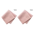 thumbnail image 1 of Bewildely Paño de cocina, vajilla absorbente, toalla de trapo de fibra superfina, accesorios de limpieza lavables reutilizables, carne rosa, 1 Carne rosa PC 1 2Conjunto, 1 of 6