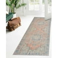 thumbnail image 4 of Easy To Clean Rugs, Chenille Printed Design Rug, Turkish Rug, Wall Hanging Rugs, Salon Rug, Orange Rug, Personalizeds Rug, Tribal Rugs, Area Rug, 2.3'x3.3' - 70x110 cm, 4 of 9