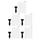 thumbnail image 3 of Naiovety 24 piezas en forma de S Anti tiras tiras de seguridad pegatinas de ducha autoadhesivas no cinta para bañera suelo de ducha con transparente 5piezas, 3 of 6