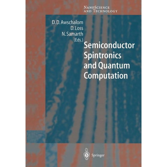 Nanoscience and Technology Semiconductor Spintronics and Quantum Computation, (Hardcover)