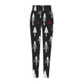 thumbnail image 5 of Mingw Womens' Christmas Printed Leggings High waist Tight Athletic Yoga Pants Y2K Snowflake Printed Trousers,Multicolor,S, 5 of 5