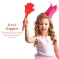 thumbnail image 4 of 10Pcs Cheerleading Hand Clappers in Red for All Ages at Festive Occasions, 4 of 9
