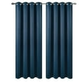 thumbnail image 4 of Luxe Weavers Pair of Window Panels Navy 100% Blackout Curtains 95" Length for Bedrooms, Energy Efficient Drapes, 4 of 11