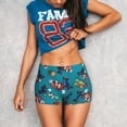 thumbnail image 3 of Lsque Mario Pattern High Waisted Biker Shorts for Women-Tummy Control Fitness Athletic Workout Running Yoga Gym Shorts,Moisture-Wicking-Large, 3 of 9