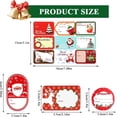 thumbnail image 2 of 270pcs Christmas Gift Tags Stickers, Self Adhesive Christmas Tags for Gifts, Xmas Gift Wrapping Name Sticker, Christmas Labels Stickers for Christmas Gifts, Envelope, Wrapping Paper, 2 of 7
