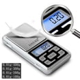 thumbnail image 3 of 2025 100g/200g/300g/500g X 0.01g /0.1g Jewelry Pocket Scales High Precision Gold Diamond Jewelry weight Balance Electronic Scales New, 3 of 5