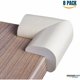 thumbnail image 1 of Juego de 12 Protectores de Esquinas para Bebés y Niños, Espuma Suave Segura para Mesas Esquineras y Todo Tipo de Muebles, Resistente a Golpes (Blanco), 1 of 4