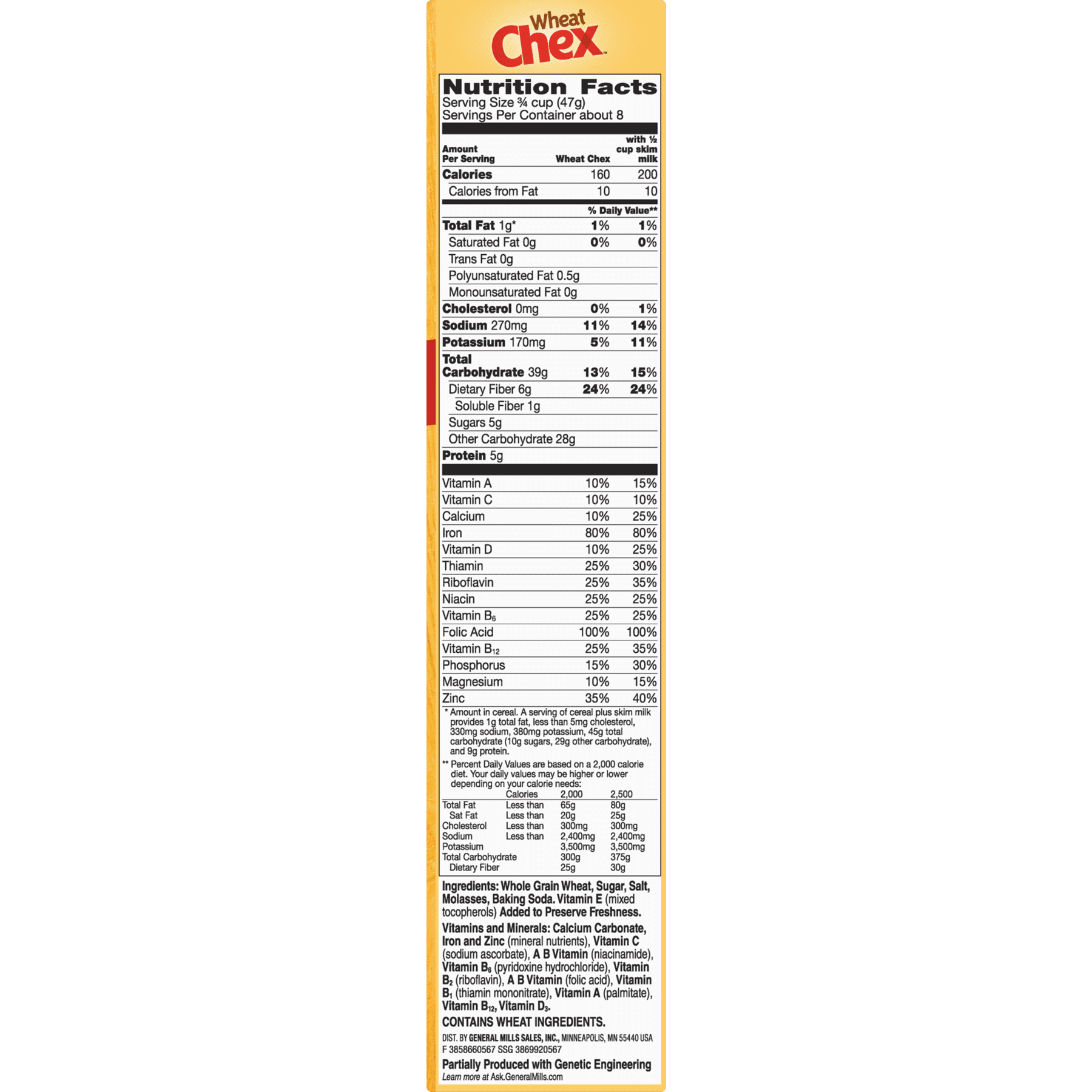 Corn Chex Nutrition Information Besto Blog