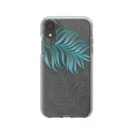 Gear4 Custodia Victoria IPhone X/XS - Cover Sottile Con Protezione D3O Antishock - Design Jungle Blu