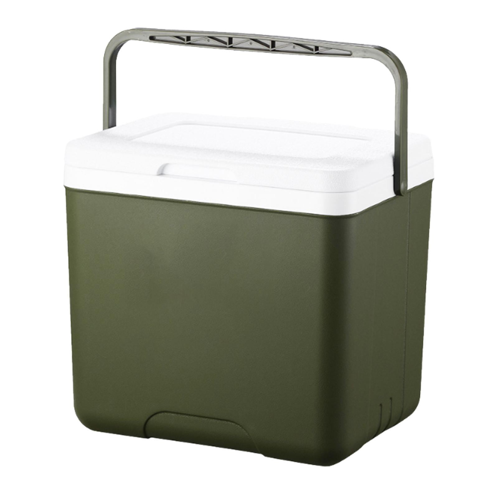 Miulika Container Portable Beverage Storage Organizer Hot/Cold Retention Ice Chest Small for BBQ Picnic Beach Party 24L