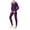 Black, variant on Ketyyh-chn99 Men's Sleep Sets Men's Thermal Underwear Set Thin Slim Clothes Long Round Neck High Thermal Underwear Size for L,Blue