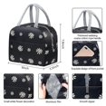 thumbnail image 2 of Bolsas de almuerzo para mujer, bolsas aislantes para el almuerzo con bolsillo frontal, bolsa de almuerzo térmica a prueba de fugas para adultos y niñas, 2 of 5