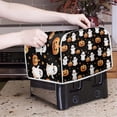 thumbnail image 3 of ZUXONGSY Ghost Pumpkin Toaster Cover 4 Slice Kitchen Small Appliance Covers Small Toaster Microwave Oven Cover Fingerprint Protection Wide Slot Halloween Bread Machine Cover, 3 of 6