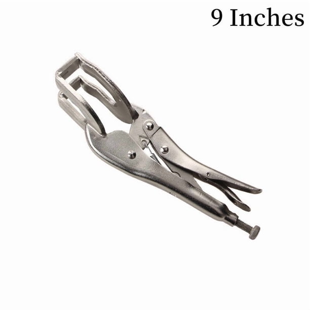 Pliers U-shaped Multifunctional Docking Welding Pipe Fixing Tool, metal frame, for welding, heavy-duty, portable, for workshop, 180mm long, for garage