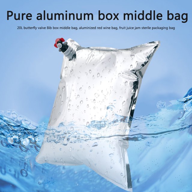 Bolsa BIB de papel de aluminio de 20L5 uds.bolsa de almacenamiento de jugo de vino y cervezaen caja con grifo Ndcxsfigh Nuevos Originales