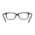 thumbnail image 4 of Womens Metal Sea Shell Jewel Chain Arm Fashion Reading Glasses Black Gold +1.00, 4 of 4
