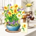 thumbnail image 2 of Pop Up Cards, 12‘’ English Daffodils, Paper Flowers Bouquet 3D Popup Greeting Ca, 2 of 5
