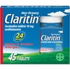 Claritin 24 Hour Non-Drowsy Allergy Medicine, Loratadine Antihistamine Tablets, 45 Ct