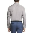 thumbnail image 2 of Van Heusen Dress Shirt Mens 15-15.5 32/33 Grey Stain Shield Regular Fit Stretch, 2 of 6