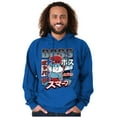 thumbnail image 5 of The Smurfs Cool Kanji Boss Papa Hoodie Hooded Sweatshirt Men Brisco Brands L, 5 of 6