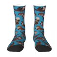 thumbnail image 2 of Calcetines de nutria para hombre y mujer, calcetines largos hasta la rodilla, calcetines para parejas, medias de skate estilo hip hop con personalidad, 2 of 5