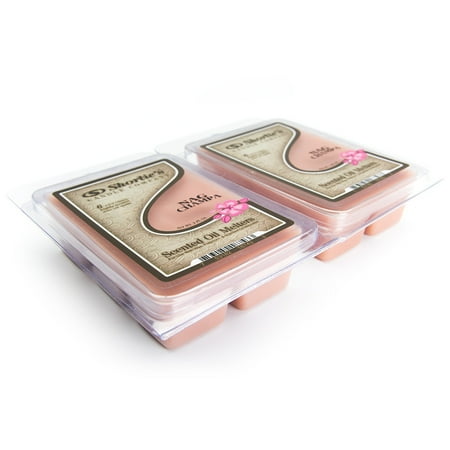 Air Incense - Nag Champa Wax Melts 2 Pack - Highly Scented - Earth Warmer Wax Cubes Collection