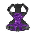 thumbnail image 4 of Bingfone Purple Glitter No Pull Dog Vest Harness For Small Medium Large Dogs Strap For Puppy Walking,Training,Dog Harness-Small, 4 of 9