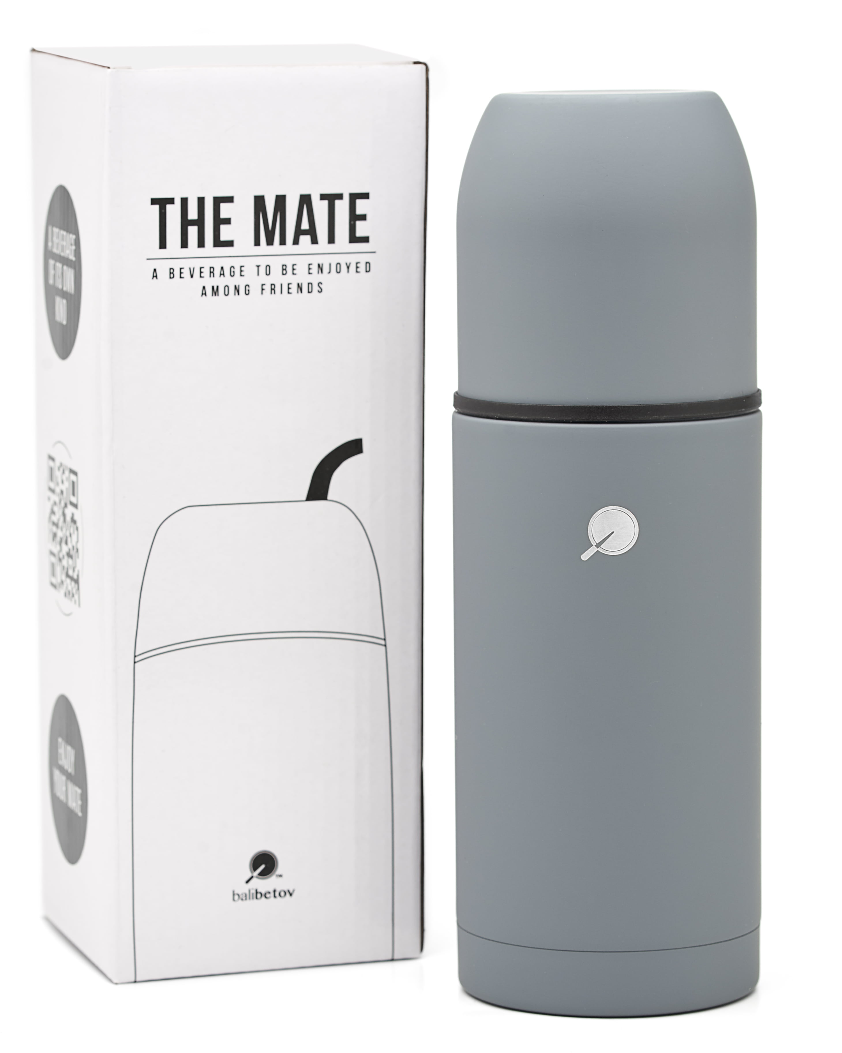 Stainless Steel Thermos - Mate Spout (Silver) – Balibetov