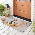 thumbnail image 3 of Trick or Treat Bernese Mountain Dog Funny Mummy Cosplay Pumpkin Candy Basket Doormat Berner Lover Gifts Indoor Outdoor Welcome Mat - 12016, 3 of 5