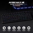 thumbnail image 2 of Teclado para juegos MechLands AK680 MAX con cable, 68 teclas RGB, 2 of 6