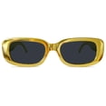thumbnail image 2 of Paquete de 10 Gafas de Sol Rectangulares Metálicas Doradas SUNOVELTIES, 2 of 7