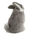 thumbnail image 3 of Nimomo Peluche Lapin Modèle Portable Mini Réaliste Peluche Lapin Réaliste Animal Pâques Maison Ornement Simulation Jouet Modèle Cadeau (Gris), 3 of 7