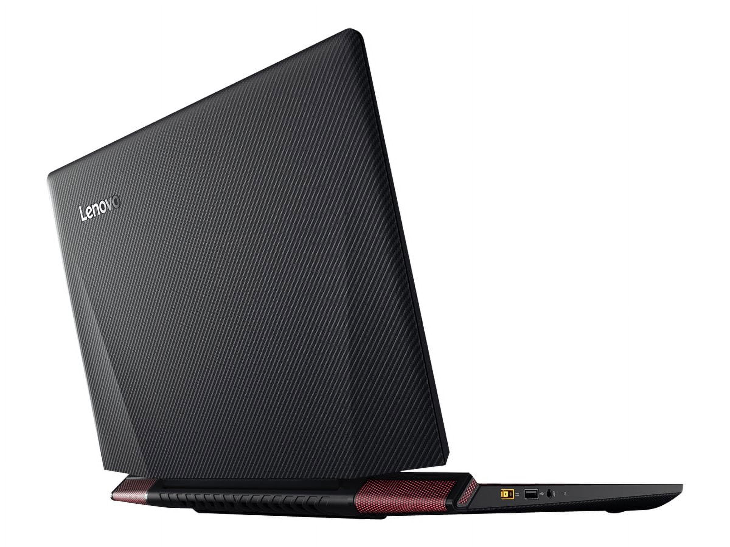 Lenovo IdeaPad Y700-14ISK 80NU - Intel Core i7 - 6700HQ / up to 3.5 GHz - Win 10 Home 64-bit - Radeon R9 M375 - 8 GB RAM - 128 GB SSD + 1 TB HDD - 14" IPS 1920 x 1080 (Full HD) - Gigabit Ethernet - Wi-Fi 5 - black - kbd: US