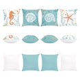 thumbnail image 2 of Juego de 4 fundas de almohada decorativas Bonhause Coastal, 45 x 45 cm, 2 of 6